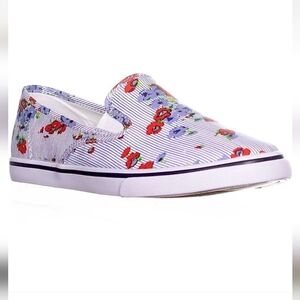 Lauren Ralph Lauren floral sneakers shoes size 8.5B